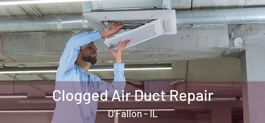  Clogged Air Duct Repair O'Fallon - IL